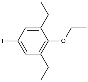 2-ethoxy-1,3-diethyl-5-iodobenzene Structure