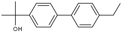 2-(4'-ethyl-[1,1'-biphenyl]-4-yl)propan-2-ol Structure