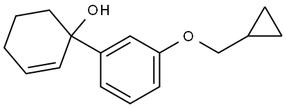 3'-(cyclopropylmethoxy)-1,2,3,4-tetrahydro-[1,1'-biphenyl]-1-ol Structure