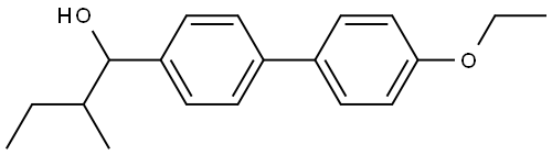 1-(4'-ethoxy-[1,1'-biphenyl]-4-yl)-2-methylbutan-1-ol Structure