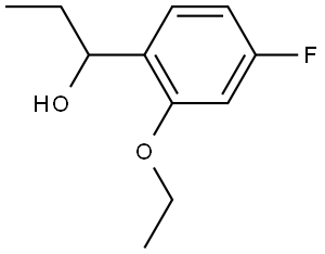 1-(2-ethoxy-4-fluorophenyl)propan-1-ol Structure