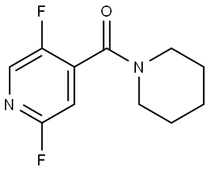 (2,5-difluoropyridin-4-yl)(piperidin-1-yl)methanone Structure