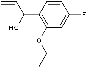 1-(2-ethoxy-4-fluorophenyl)prop-2-en-1-ol Structure