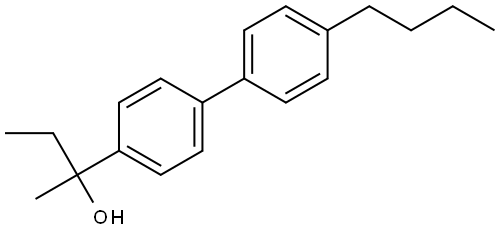 2-(4'-butyl-[1,1'-biphenyl]-4-yl)butan-2-ol Structure