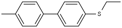 ethyl(4'-methyl-[1,1'-biphenyl]-4-yl)sulfane 구조식 이미지