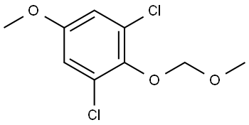 1,3-dichloro-5-methoxy-2-(methoxymethoxy)benzene Structure