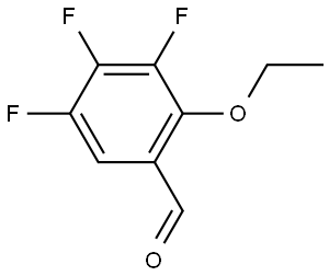 2-ethoxy-3,4,5-trifluorobenzaldehyde Structure