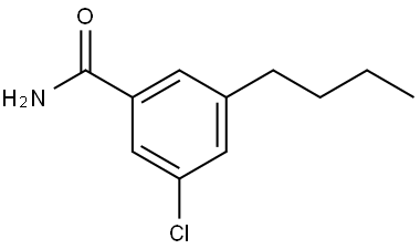 3-butyl-5-chlorobenzamide Structure