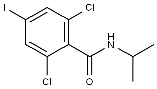 2,6-dichloro-4-iodo-N-isopropylbenzamide Structure