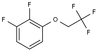 1,2-difluoro-3-(2,2,2-trifluoroethoxy)benzene Structure