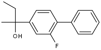 2-(2-fluoro-[1,1'-biphenyl]-4-yl)butan-2-ol Structure