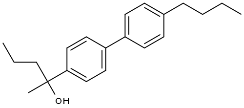 2-(4'-butyl-[1,1'-biphenyl]-4-yl)pentan-2-ol Structure