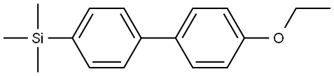 (4'-ethoxy-[1,1'-biphenyl]-4-yl)trimethylsilane Structure