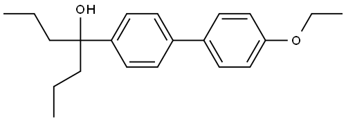 4-(4'-ethoxy-[1,1'-biphenyl]-4-yl)heptan-4-ol Structure