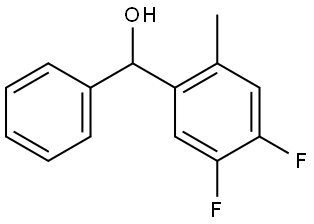 (4,5-difluoro-2-methylphenyl)(phenyl)methanol Structure