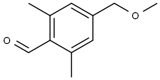 4-(methoxymethyl)-2,6-dimethylbenzaldehyde 구조식 이미지