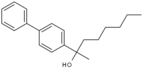 2-([1,1'-biphenyl]-4-yl)octan-2-ol Structure