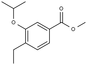 methyl 4-ethyl-3-isopropoxybenzoate Structure