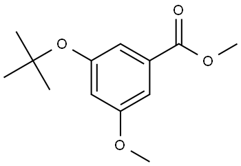 methyl 3-(tert-butoxy)-5-methoxybenzoate Structure