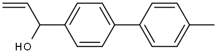 1-(4'-methyl-[1,1'-biphenyl]-4-yl)prop-2-en-1-ol 구조식 이미지