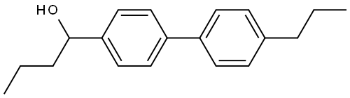 1-(4'-propyl-[1,1'-biphenyl]-4-yl)butan-1-ol Structure