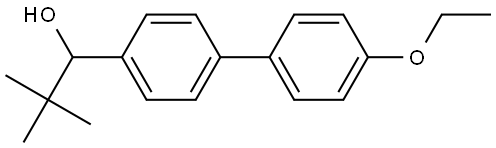 1-(4'-ethoxy-[1,1'-biphenyl]-4-yl)-2,2-dimethylpropan-1-ol Structure