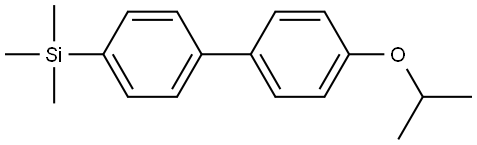 (4'-isopropoxy-[1,1'-biphenyl]-4-yl)trimethylsilane Structure