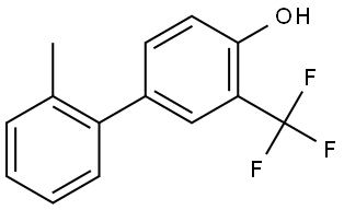 2'-methyl-3-(trifluoromethyl)-[1,1'-biphenyl]-4-ol Structure