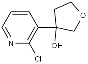 3-(2-chloropyridin-3-yl)tetrahydrofuran-3-ol Structure