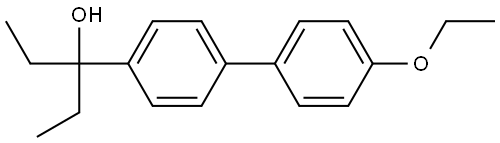 3-(4'-ethoxy-[1,1'-biphenyl]-4-yl)pentan-3-ol Structure