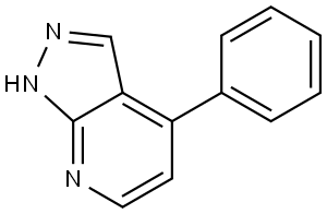 4-phenyl-1H-pyrazolo[3,4-b]pyridine Structure