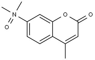 7-Dimethylamino-4-methylcoumarine-N-oxide 구조식 이미지