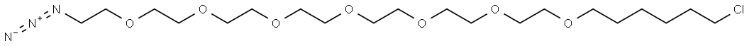 Azido-PEG7-C6-Cl Structure