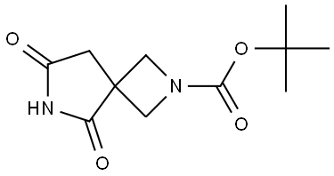 2-Boc-2,6-diazaspiro[3.4]octane-5,7-dione Structure