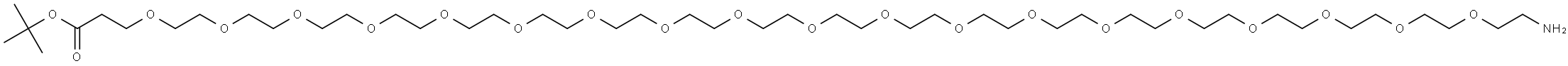 NH2-PEG19-CH2CH2COOtBu Structure