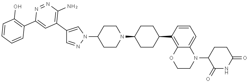 PROTAC SMARCA2 degrader-3 구조식 이미지