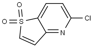 5-Chlorothieno[3,2-b]pyridine 1,1-dioxide Structure