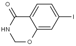 7-Iodo-2H-benzo[e][1,3]oxazin-4(3H)-one Structure