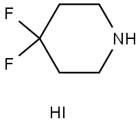4,4-Difluoropiperidine hydriodide Structure