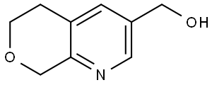 (6,8-Dihydro-5H-pyrano[3,4-b]pyridin-3-yl)methanol Structure