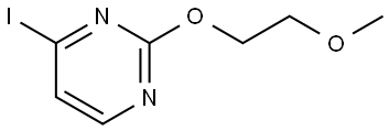 4-Iodo-2-(2-methoxyethoxy)pyrimidine Structure