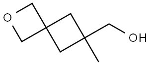 (6-Methyl-2-oxaspiro[3.3]heptan-6-yl)methanol Structure