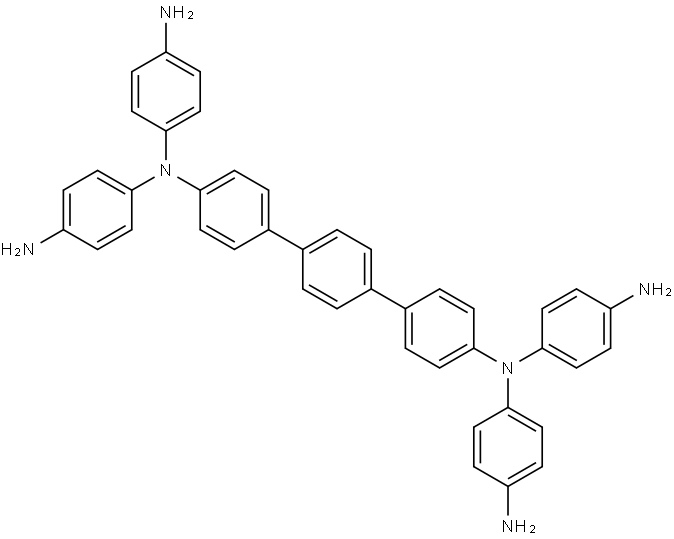 N1,N1'-([1,1':4',1''-terphenyl]-4,4''-diyl)bis(N1-(4-aminophenyl)benzene-1,4-diamine) Structure