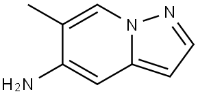 6-Methylpyrazolo[1,5-a]pyridin-5-amine Structure