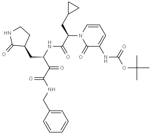 SARS-CoV-2 Mpro-IN-3 Structure