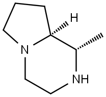 (1S,8aS)-1-methyloctahydropyrrolo[1,2-a]pyrazine Structure