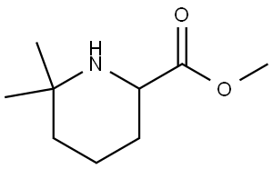 methyl 6,6-dimethylpiperidine-2-carboxylate Structure