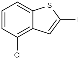 4-chloro-2-iodobenzo[b]thiophene Structure