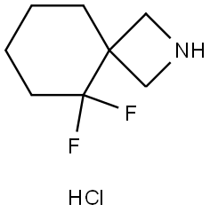 5,5-difluoro-2-azaspiro[3.5]nonane hydrochloride 구조식 이미지