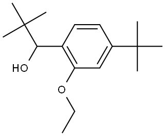 1-(4-(tert-butyl)-2-ethoxyphenyl)-2,2-dimethylpropan-1-ol Structure